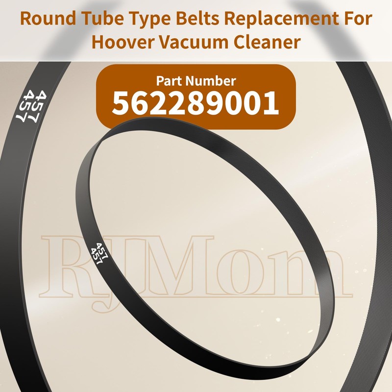 562289001 Vacuum Belt MS 12.8X457 for Hoover Vacuum Belt Replacement
