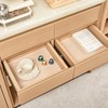 ALIUNI 100% EVA Shelf Liner for Kitchen Cabinet, 12" x
