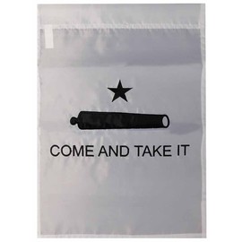 Gonzales Canon Come And Take It CATI White 12x18 12"x18" Premium Quality Heavy Duty Fade Resistant Nylon Embroidered Boat Flag Banner Sleeve (RAM)