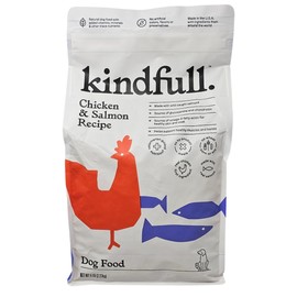 Kindfull Chicken and Salmon Dry Dog Food, 5 Pound Bag
