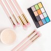 Juego de 15 brochas de maquillaje para sombra de ojos,