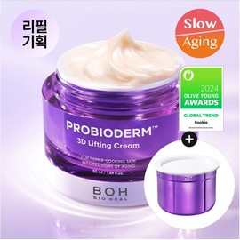BIOHEAL BOH Probioderm 3D Lifting Cream 50mL Refill Set - [SET] Cream 50ml+Refil 50ml (+Lifting Band 5ea))