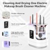 Electric Makeup Brush Cleaner Machine, Portable Cosmetic Brush Washer and