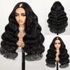 SUPERLOOK V Part Wig Human Hair Body Wave Glueless Wigs