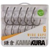Korda Kamakura Wide Gape Barbless Size 6, High-Carbon Steel, Ultra-Sharp