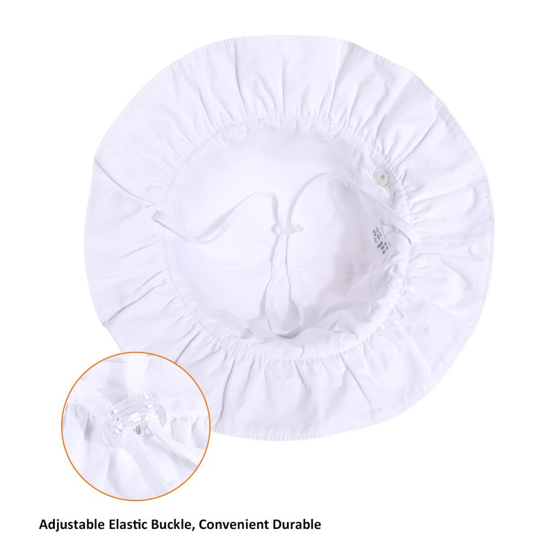 Baby Girl Wide Brim Bucket Hats with UPF 50+ Outdoor