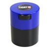 Tightvac - 1/2 oz to 3 Ounce Vacuum Sealed Container - Dark Blue Cap & Black
