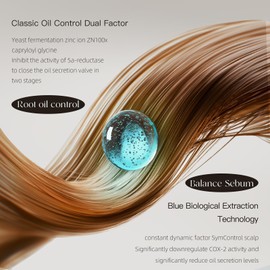 ALLOWISH Advanced Serum for Hair Oil Scalp Treatment for Fluffy Nourish Glossy, Prevents Frizz, Reduces Oil Buildup, 95 ml