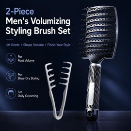 Texture Comb, Wide Tooth Volumizing Styling Comb for Men and Women