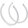 150 mm, 2 pieces pipe clamp for round ventilation pipe,