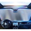 Sonnenschutz Auto Frontscheibe, Sonnenblende Frontscheibe Windschutzscheibe Faltbar UV-Schutz Sonnenschirm Schutz
