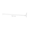 WOONEKY 4 Pack Galvanized Steel Wire Luggage Hanging Hardware Wire