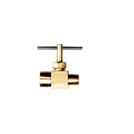 New 1/8 Male NPT x 1/8 Female NPT Inline Brass Liquid Gas Needle Valve Propane Adaptor Fitting Union POWER Welding Garden Gas Tool