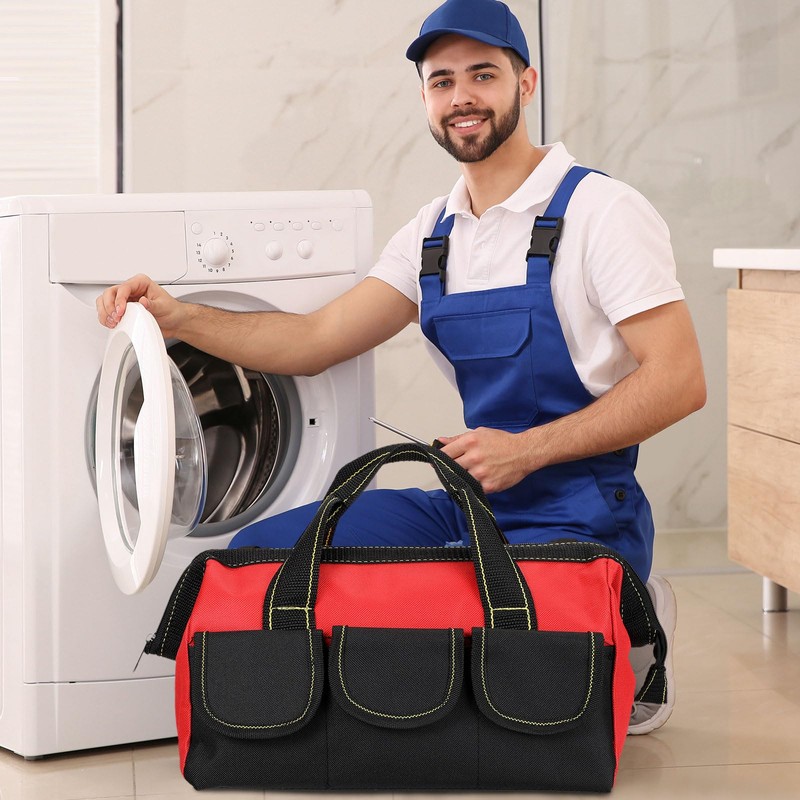 Sanwuta 3 Pack Tool Bag for Men with Waterproof Hard