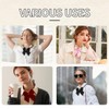 WALWAL Women Uniform Bowties, Pre-Tied Bowknot Adjustable Japanese School Girl