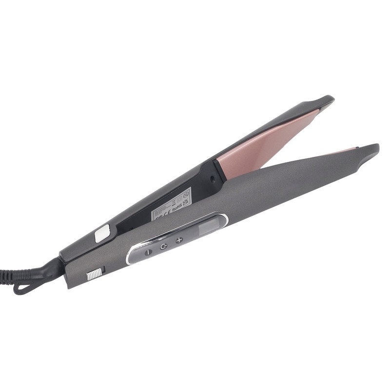 2 in 1 Hair Straightener Curler Twisted PTC Heating LCD