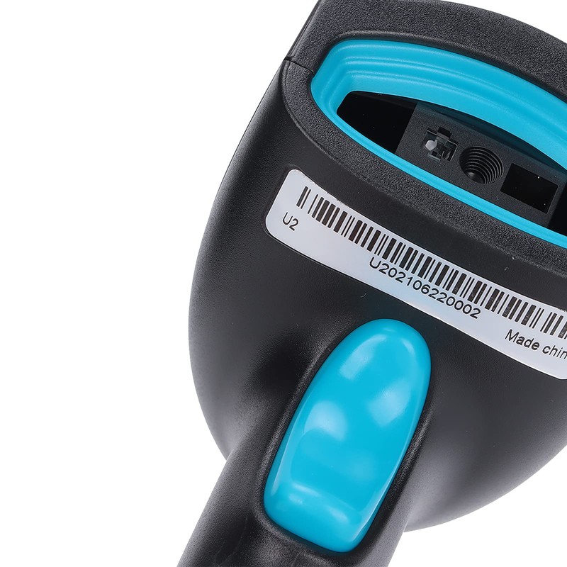 lvifloae Barcode Scanner Handheld 360° Reading QR Code USB Reader