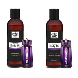 Jax of London 400 ml Aliens Körperöl für Frauen, inspiriertes Körperöl, feuchtigkeitsspendendes Massageöl für Haut, Körperöl für trockene Haut, geeignet für Massage, Straffung, Dehnungsstreifen,