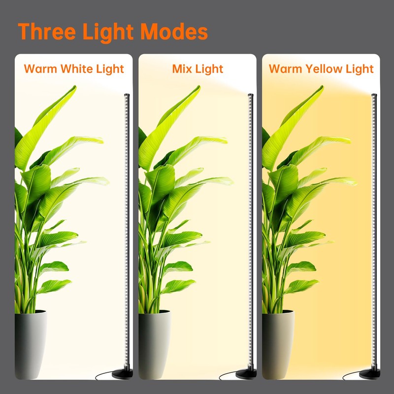 Bstrip Standing Grow Light for Indoor Plants, Vertical Grow Light