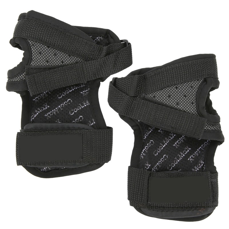 2Pcs Breathable Hand Wrist Protector Nylon Plastic for Roller Skating