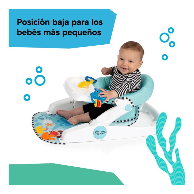 Baby Einstein Asiento De Piso 2 En 1 Para Bebés