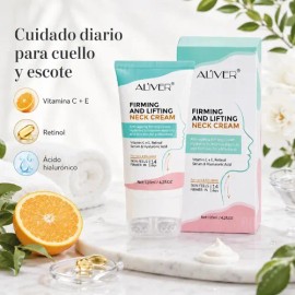 Crema Reafirmante Cuello y Rostro Noche 120ml Retinol Vitamina C E                                                                                    