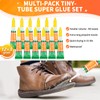 3g X 12 Pack Super Glue Strong Adhesive, Cyanoacrylate Adhesive