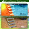 HOMEE RV Step Covers 4 Packs with Reflective Strips,Camper Step
