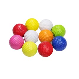4 Pairs Blue, Sponge Golf Balls, Soft Foam Practice for Indoor & Outdoor Golf Training, Colored Bulk Practice Golf Balls