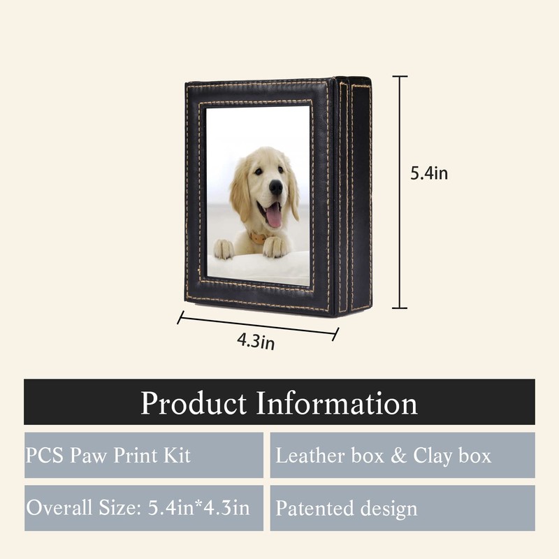 PCS Paw Print Kit, Dog Paw Print Kit Keepsake, Paw