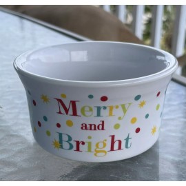 Fiestaware Fiesta ramekin merry and bright