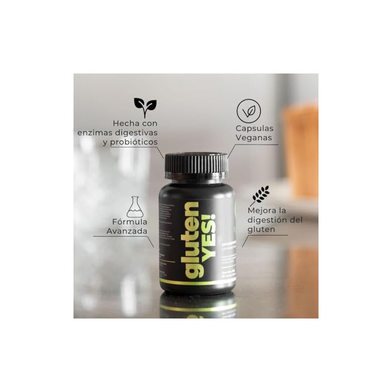 Suplemento Digestivo Natural con Enzimas, Probióticos y Jengibre | 30