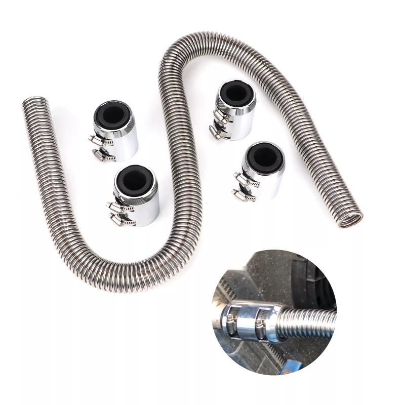 VEHITO Universal Water Hoses Adapter Coolant Radiator Hose Kit With