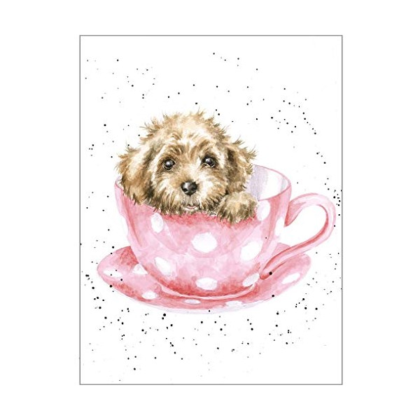 Wrendale Designs Greeting Card - TEACUP PUP (Puppy)