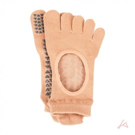 Pilates Toe Socks Orange 2ea