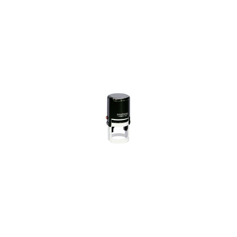 Maxlight C-43 Custom Round Monogram Self-Inking Address/Initial Stamp