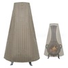 Chiminea Covers Waterproof Dust Prevention 210D Oxford Cloth Patio Chiminea