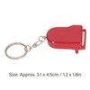 Mini Piano Pendant Keychain Micro Decoration Simulation Piano Key Chain