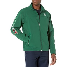 Ariat Male New Team Softshell MEXICO Jacket Verde X-Large