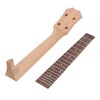 Ukulele Fretboard Neck Set Rosewood Okoume Wood Fingerboard Replacement for