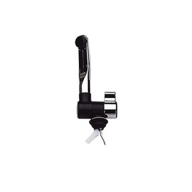 Brunner Wasserhahn London schwarz/chrom SB-verpackt
