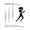 FIOTCEL 60pcs Marathon Pace Bands - 3 Time Goal Designs