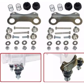 airmaxxx Chrome Air Compressor Vibration Isolator Upgrade Feet Kit for Single Viair 480