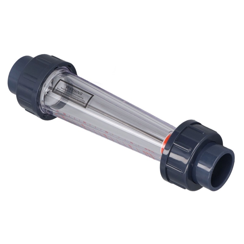 Plastic Tube Liquid Flowmeter High Accuracy Large Range Acid Alkali