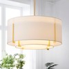 Shrine Lighting Chandeliers, Modern Design, Drum Pendant Light for Dining