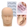 Maniquí Cabeza +pestañas Práctica,extensiones Pestañas