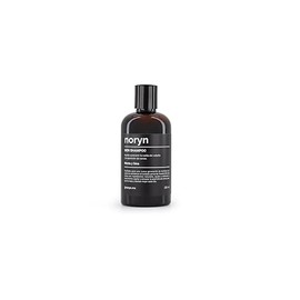 noryn Shampoo para Hombres 250 ml Fórmula Natural, Prevención de Caída y Canas. Menta y lima.