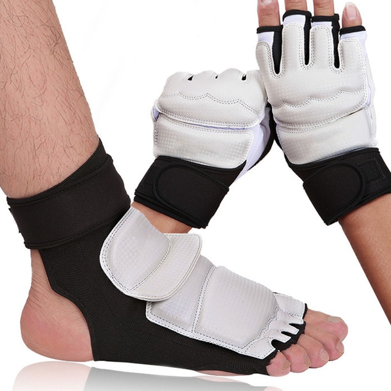 Taekwondo Sparring Gloves Professional Adult Kid Breathable Punch Bag Training