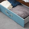Texture® Brand - Rolling Under Bed Storage Drawer - Weathered