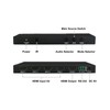 EMEBAY - Digital HDMI 4x1 1080P Quad Multi-Viewer Seamless Switcher